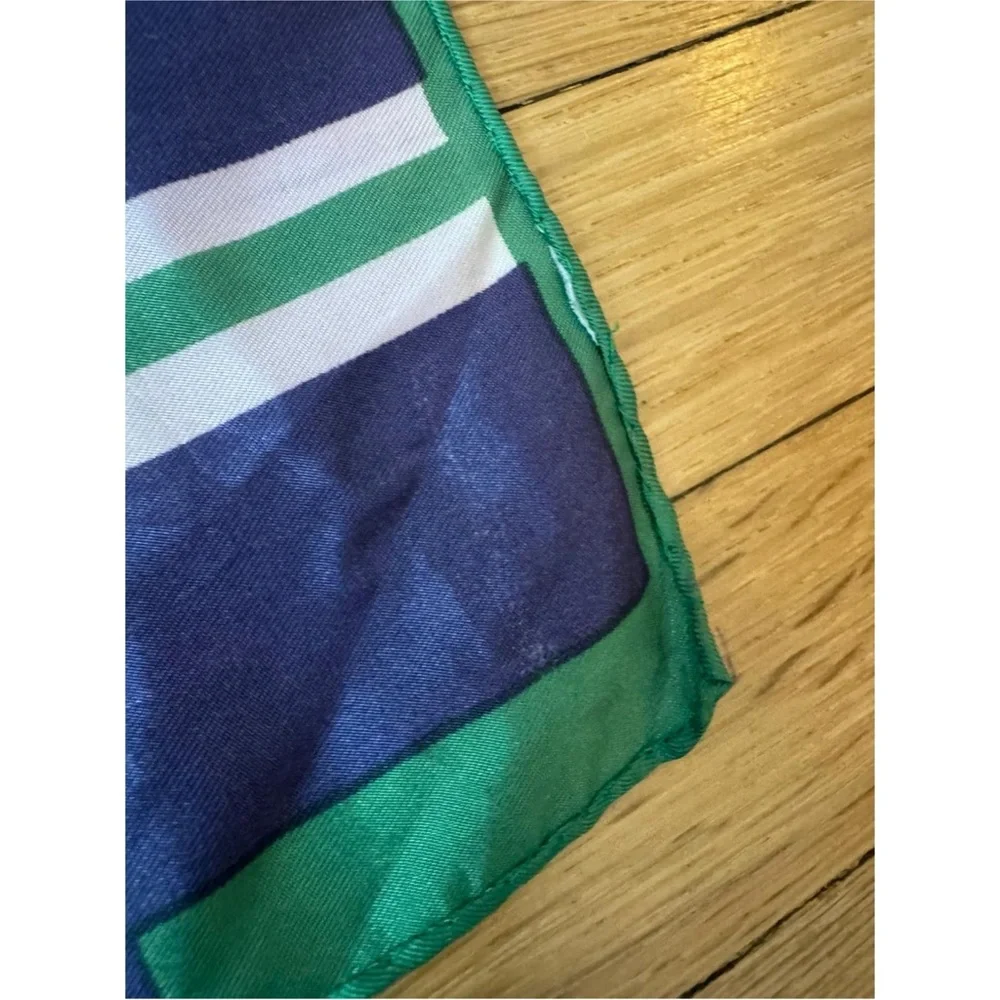 Paoli Vintage Geometric Pattern Scarf